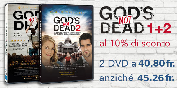 Offerta 2 DVD God's not dead 1+2