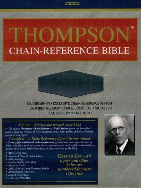 KJV Thompson chain-reference Bible (Similpelle)