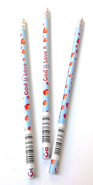 Confezione 12 matite - God is Love