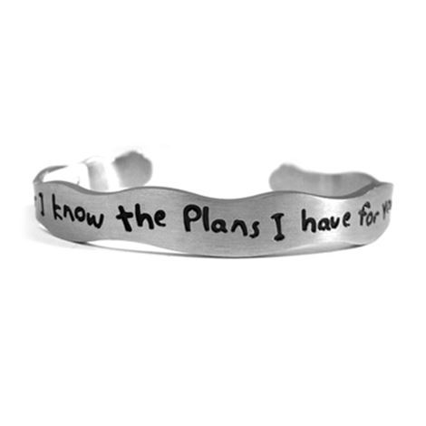 Bracciale "For I know the plans"