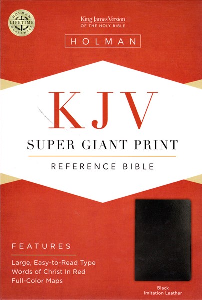 KJV Holy Bible Super Giant Print