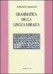 Grammatica della lingua Ebraica