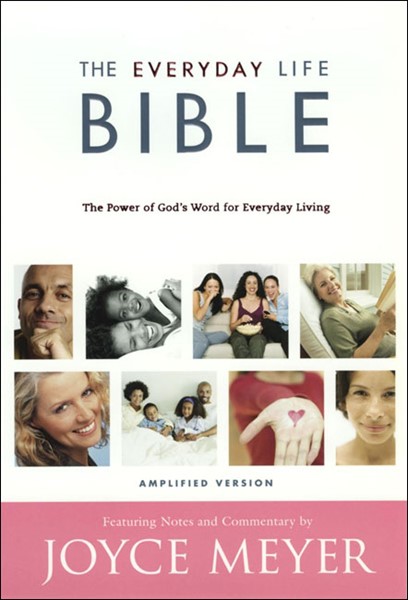 The Joyce Meyer's Everyday Life Bible - Amplified Version (Copertina rigida)