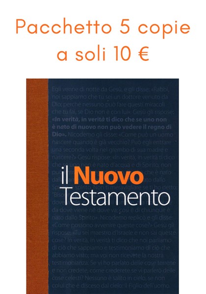 Il Nuovo Testamento NR06 - Pacchetto 5 copie a soli 10 € (Brossura)