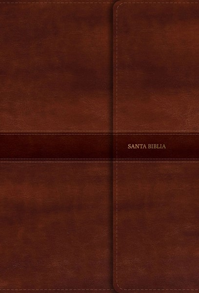 Santa Biblia RVR60 Letra gigante con Referencias - Marrón (Similpelle)