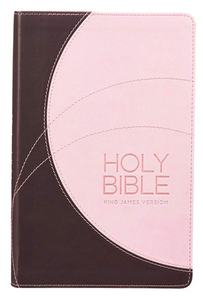 KJV Gift Edition Bible Brown/Pink (Similpelle)