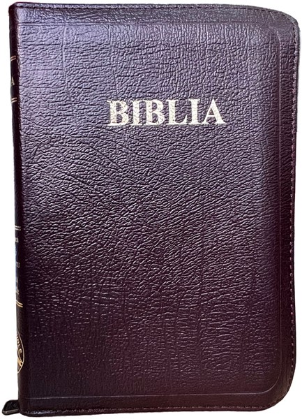 Bibbia in rumeno Cornilescu Edizione riveduta Marrone (Similpelle)