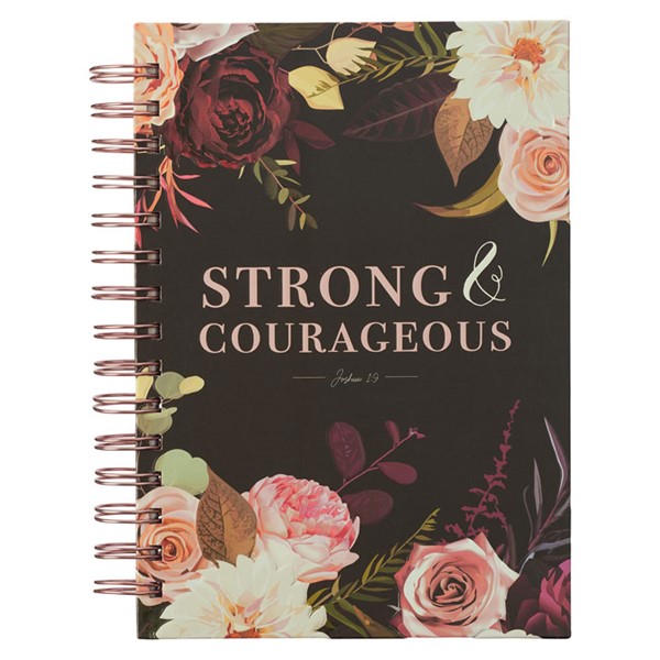Quaderno Strong & Courageous Merlot Bouquet (Spirale)