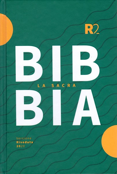 Bibbia Riveduta 2020 Tascabile Verde/Arancio (Copertina rigida)