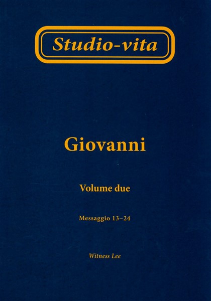Giovanni Volume 2 (Brossura)