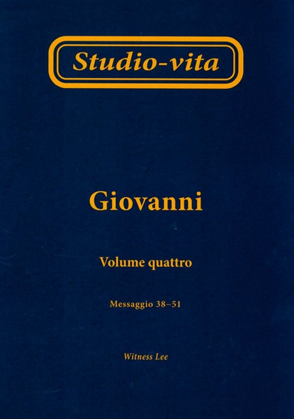 Giovanni Volume 4 (Brossura)