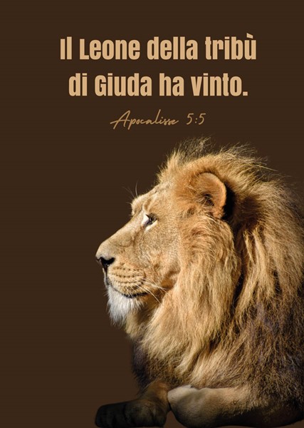 Quaderno per appunti Leone della tribù di Giuda