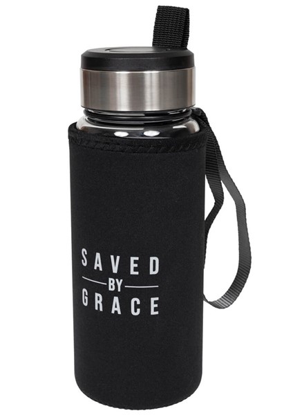 Borraccia in vetro Saved by grace