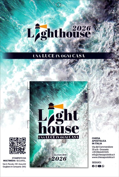 Calendario Lighthouse 2026
