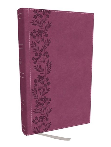 NKJV Holy Bible Personal Size Large Print Reference Bible Magenta
