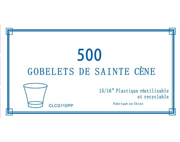 Confezione da 500 Bicchierini per la Santa Cena
