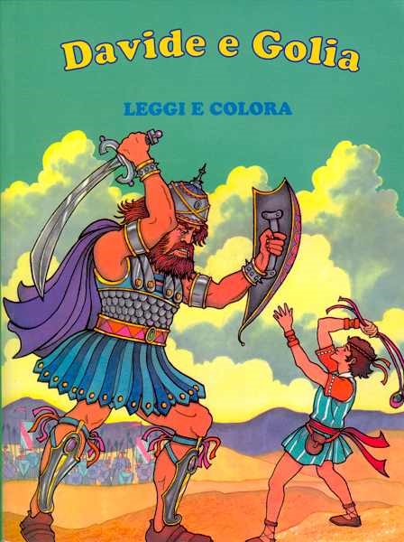 Davide e Golia - Leggi e colora (Brossura)