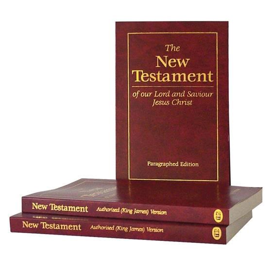 KJV Nuovo Testamento Paragrafato (Brossura)