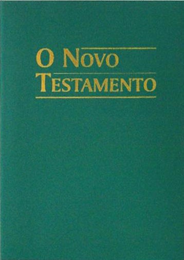Nuovo Testamento in Portoghese (Brossura)