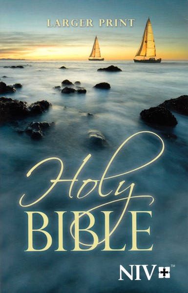NIV Larger Print Holy Bible (Brossura)
