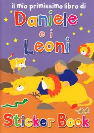 Daniele e i leoni - Libro illustrato con adesivi