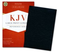 KJV Large Print Ultrathin Reference Bible