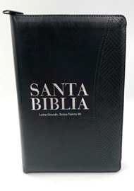 Biblia RVR60 Letra Grande Compacta Indice Cierre Negro