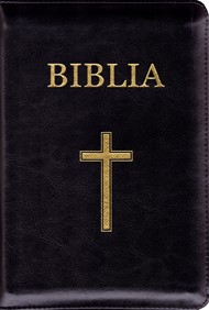 Bibbia in rumeno con cerniera