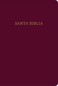 RVR60 Biblia Letra Grande Tamaño Manual Borgoña