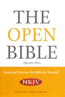 NKJV The Open Bible Signature Series (Copertina rigida)