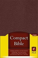 NLT Compact Bible Burgundy (Similpelle)