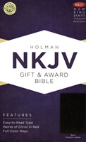 NKJV Gift & Award Bible Black (Brossura)