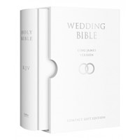 KJV Wedding Bible - White (in Slipcase) (Similpelle)