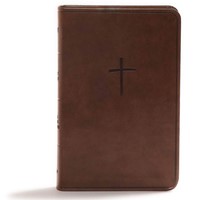 KJV Compact Bible Brown LeatherTouch, Value Edition (Similpelle)
