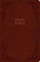 KJV Large Print Personal Size Reference Bible Burgundy (Similpelle)