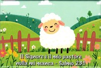 Calamita pecorella Salmo 23:1