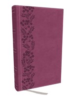 NKJV Holy Bible Personal Size Large Print Reference Bible Magenta (Similpelle)