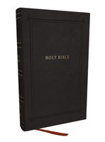 NKJV Holy Bible Personal Size Large Print Reference Bible Black (Similpelle)