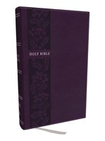 NKJV Holy Bible Personal Size Large Print Reference Bible Purple (Similpelle)