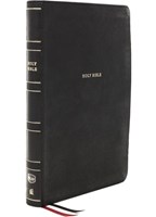NKJV Reference Bible Super Giant Print Black (Similpelle)