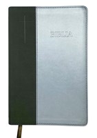Bibbia in rumeno bicolore nero/grigio Cornilescu - 21171 (Similpelle)