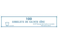 Confezione da 100 Bicchierini per la Santa Cena