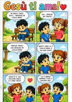 Gesù ti ama (Volantino)