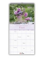 Calendario Planner Fiori 2027 (Spirale)