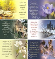 Scripture Greetings Cards - Cartoline con versetto biblico in inglese