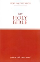 KJV Economy Holy Bible (Brossura)
