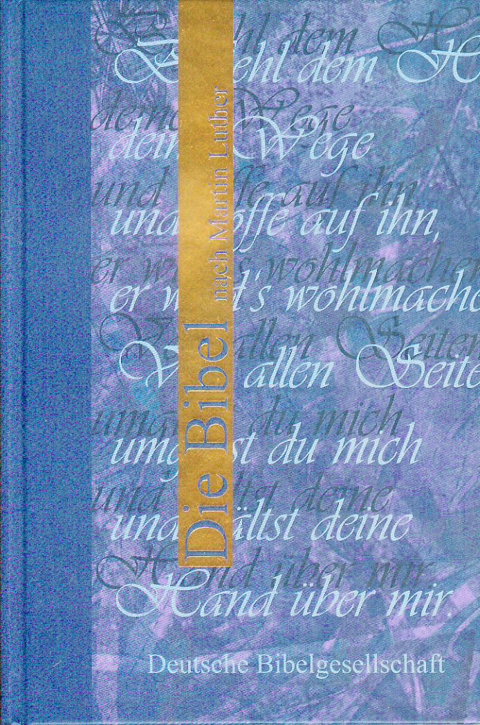Bibbia in Tedesco Colore Blu