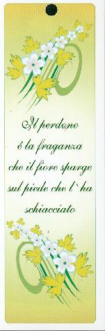 Segnalibro "Il perdono..."