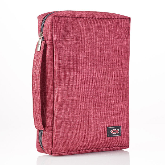 Copribibbia Fish Burgundy - Small