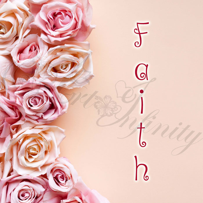 Quadro "Faith" - Quadrato (QRT001)